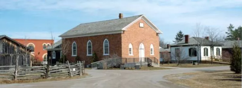 Buildings at the Markham Museum, March 2000