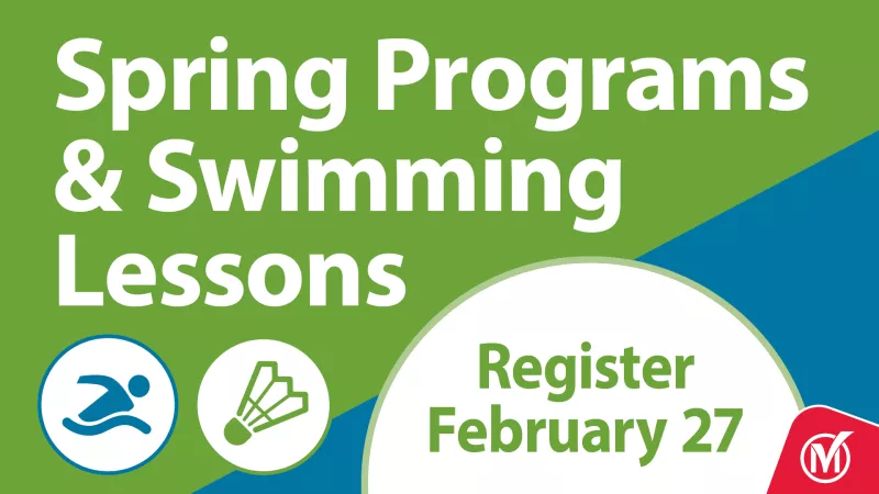 Spring program swimming