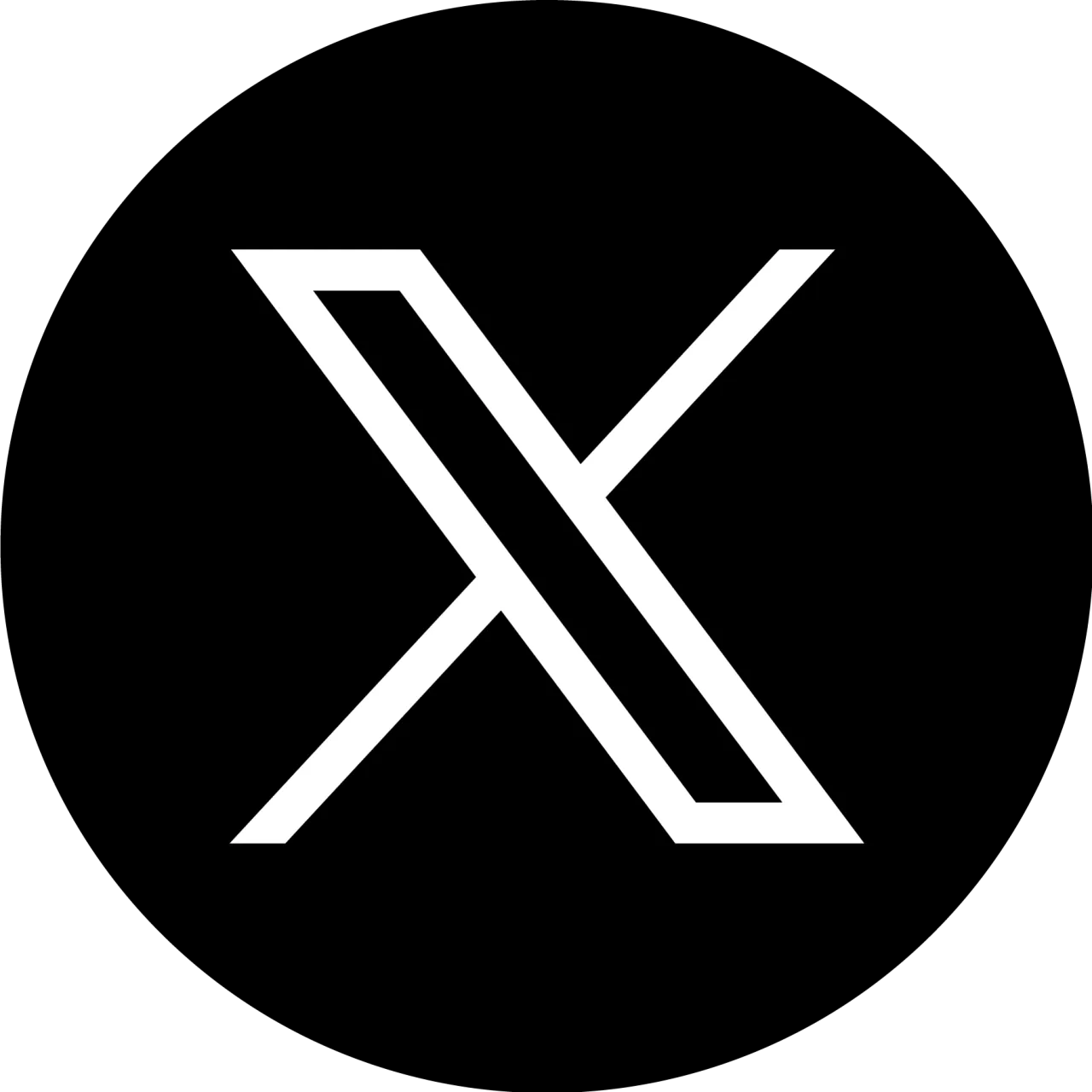 X social media logo.