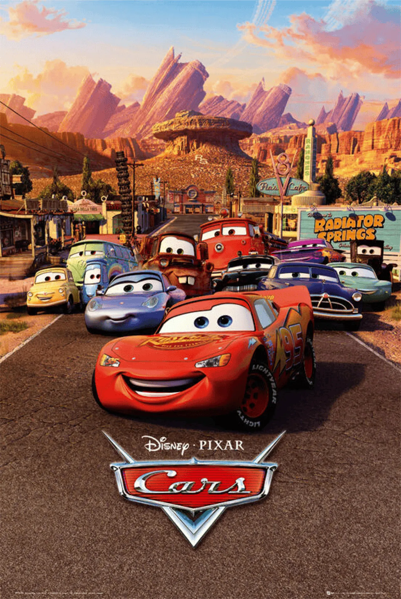 cars movie poster