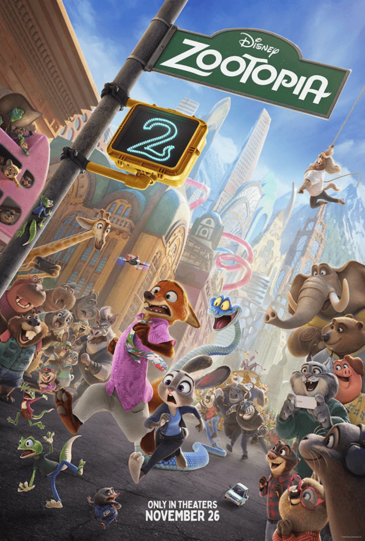 zootopia 2 movie poster