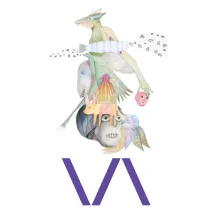 Artwork on top, Varley Art Gallery logo on the bottom
