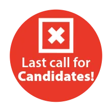 Last chance for candidates