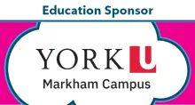 Tile that reads: Education Sponsor, York U Markham Campus 