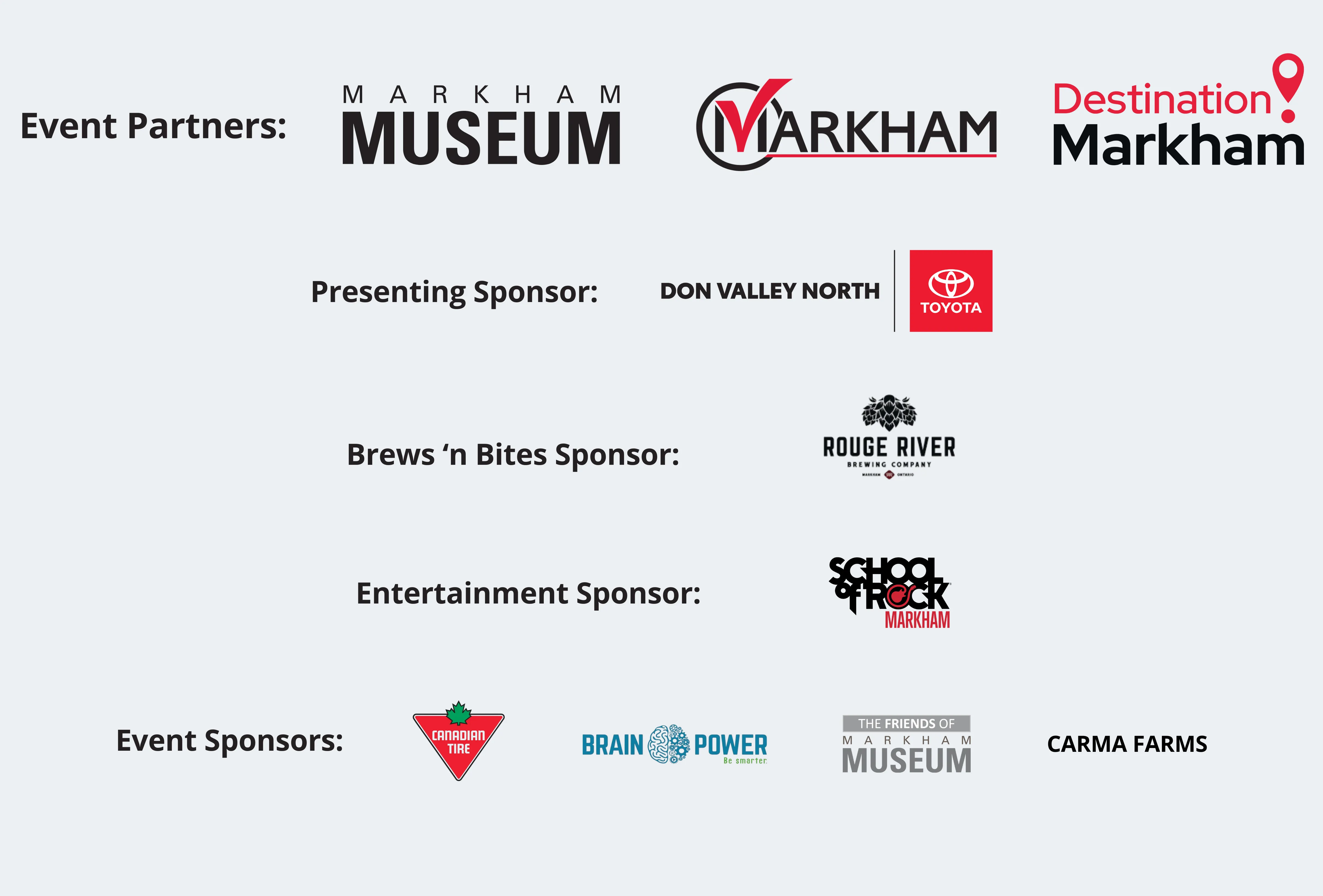 Sponsors at AppleFest