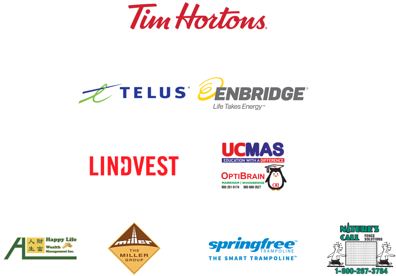 MMCF 2018 Sponsers